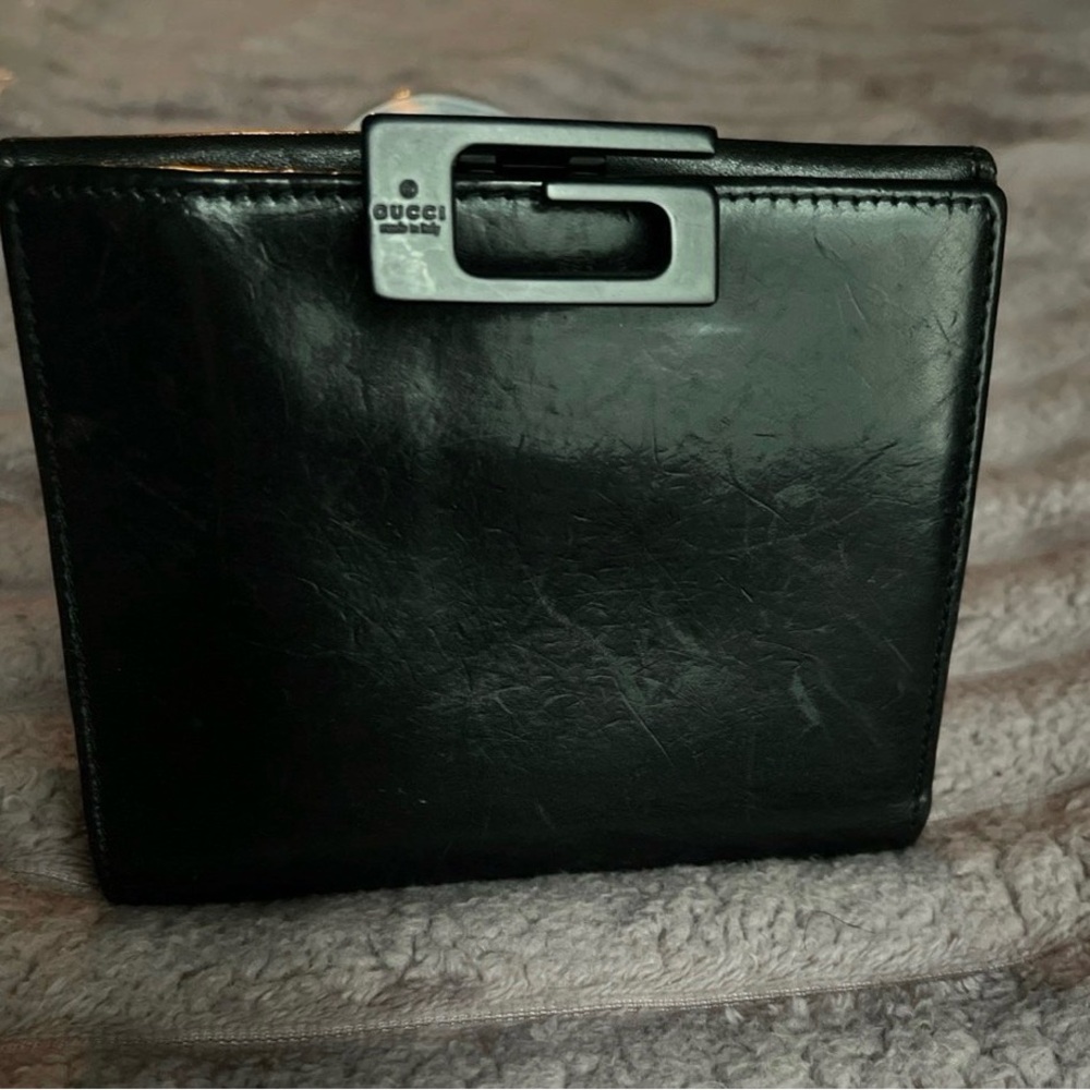Gucci Black Leather Wallet